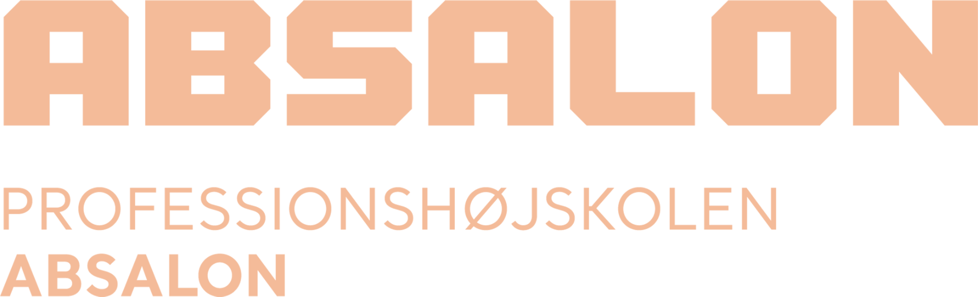 Professionshøjskolen Absalon logo